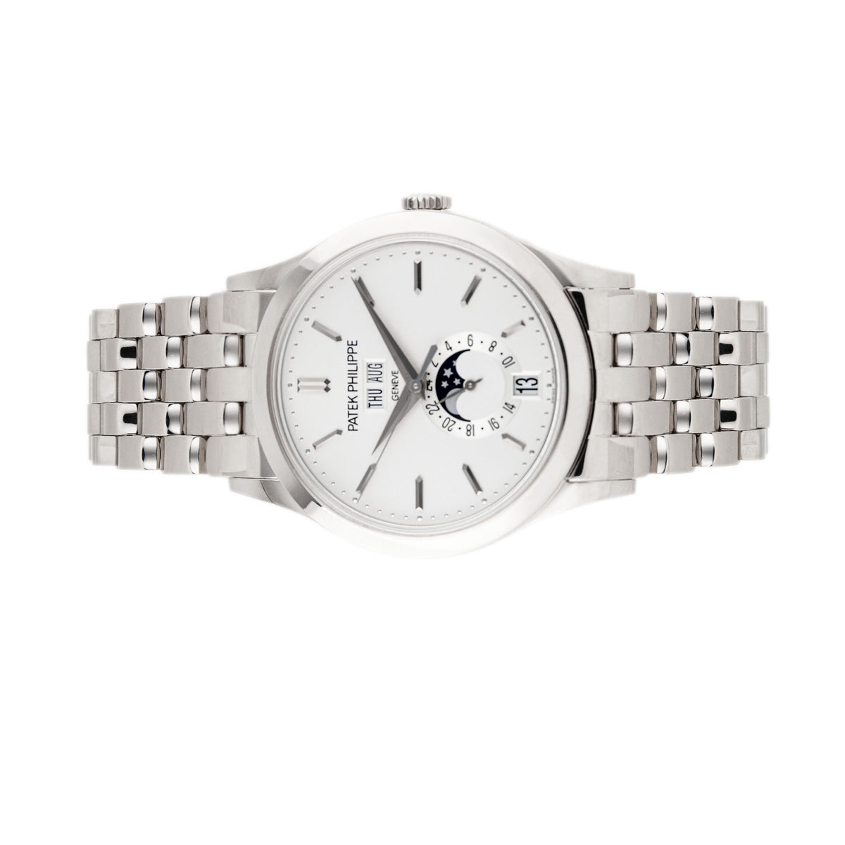 Patek Phillipe Complications Annual Calendar White Gold White Dial 39mm 5396/1G-010 Full Set