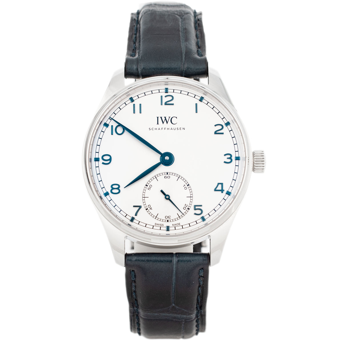 IWC Portugieser Automatic 40 Stainless Steel Silver Dial 40mm IW358304 Full Set