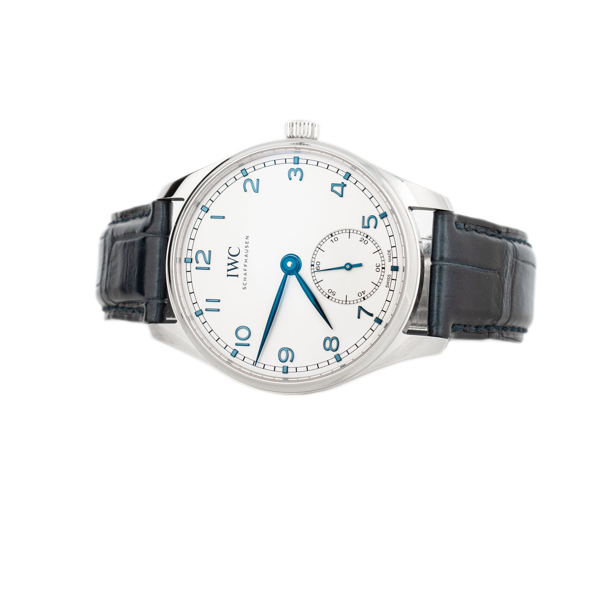 IWC Portugieser Automatic 40 Stainless Steel Silver Dial 40mm IW358304 Full Set