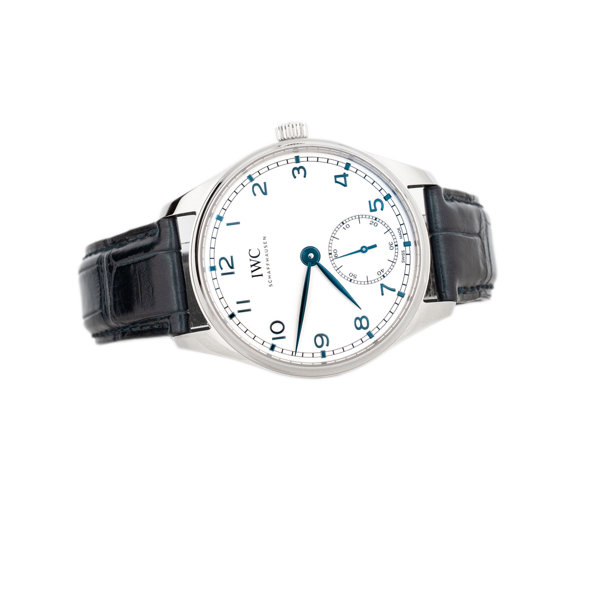 IWC Portugieser Automatic 40 Stainless Steel Silver Dial 40mm IW358304 Full Set