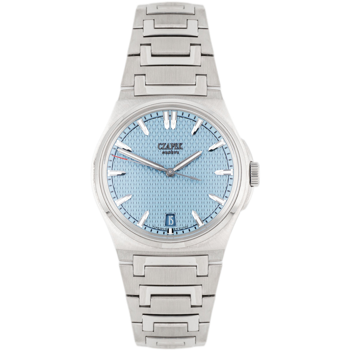 Czapek Antarctique Passage De Drake Glacier Blue Stainless Steel Blue Dial 40.5mm T1525-RT-ll Full Set