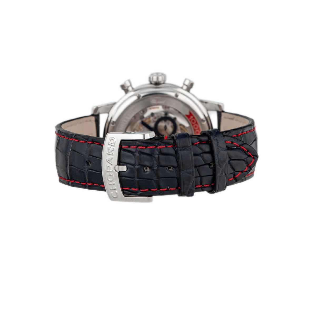 Chopard Mille Miglia Chronograph Stainless Steel Silver Dial 42mm 168589-3004 Full Set