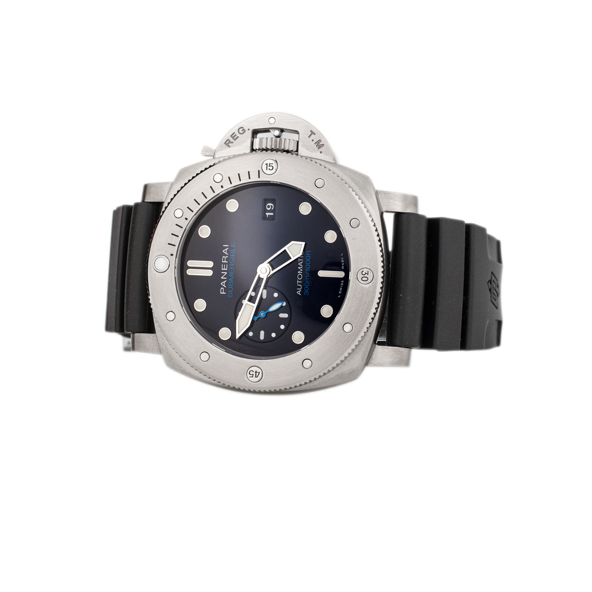Panerai Submersible BMG-Tech Titanium Blue Dial 47mm Pam02692 Full Set