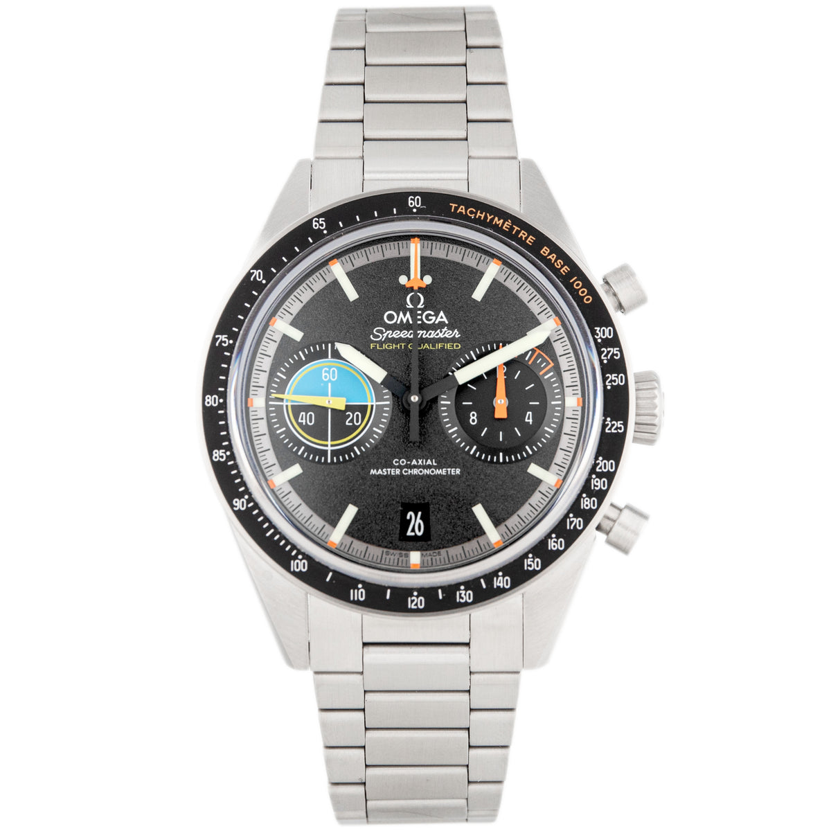 Omega Speedmaster Pilot Stainless Steel Black Dial 40.85mm  332.10.41.51.01.002 Full Set