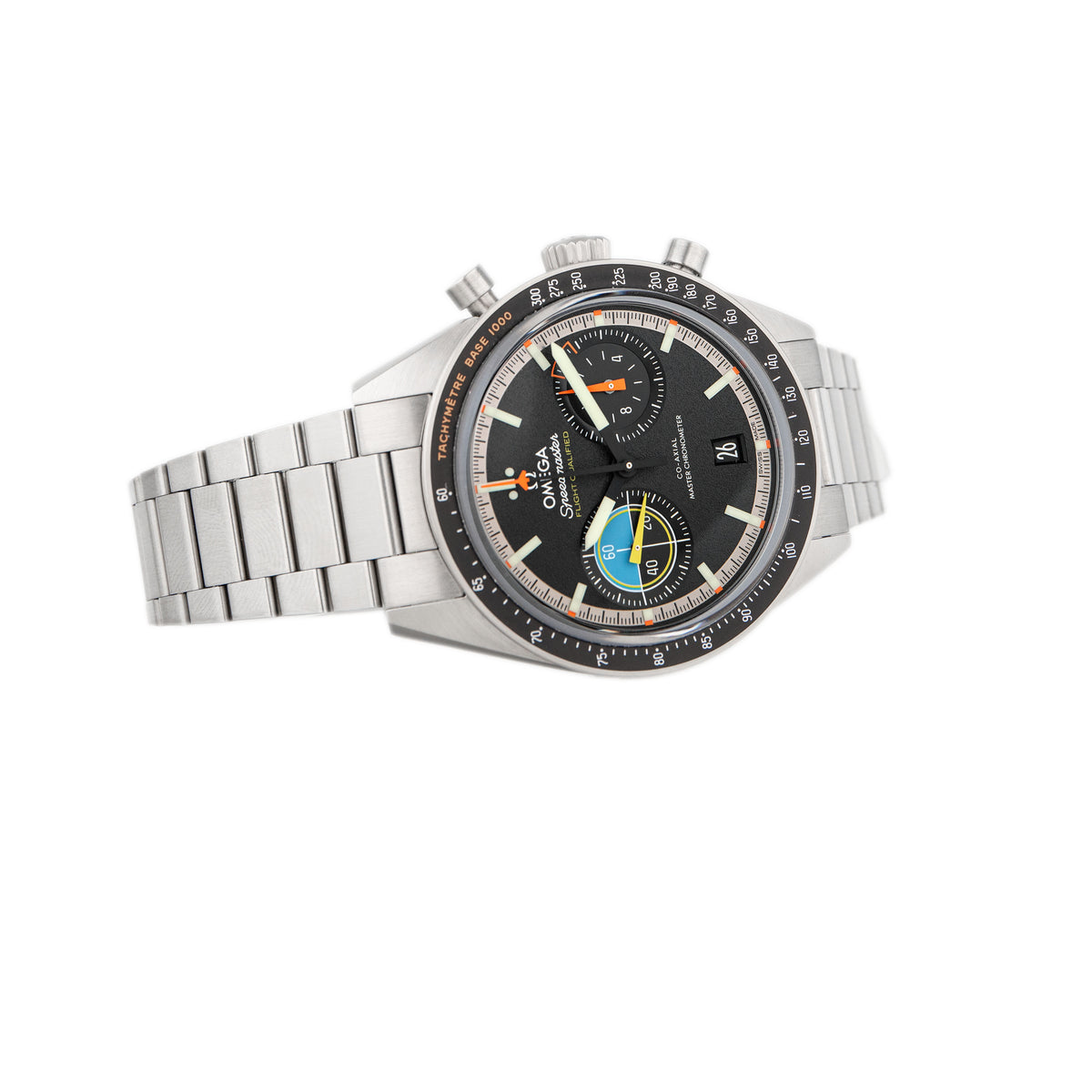 Omega Speedmaster Pilot Stainless Steel Black Dial 40.85mm  332.10.41.51.01.002 Full Set