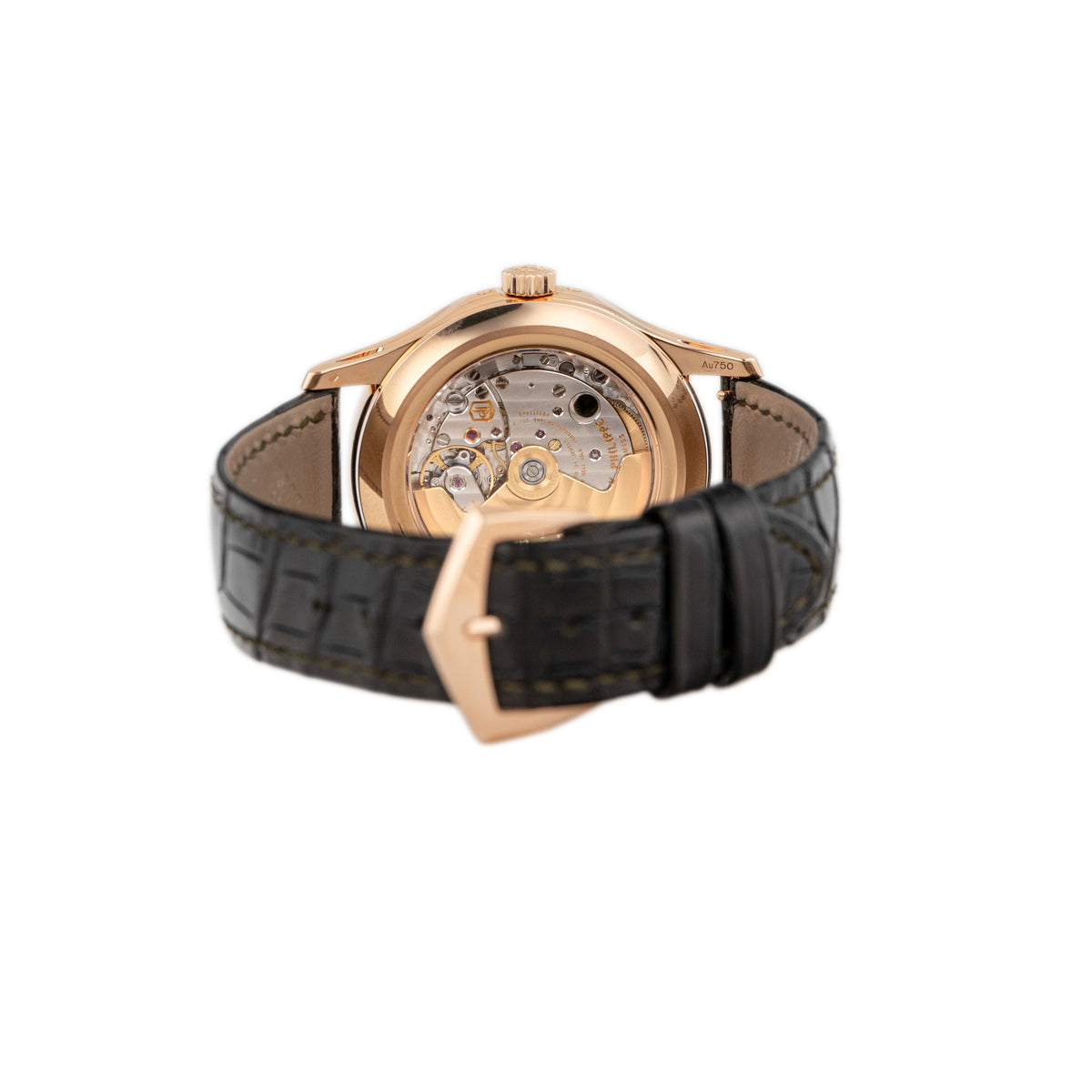 Patek Philippe Complications Annual Calendar Rose Gold Green Dial 40mm 5205R-011 Full Set