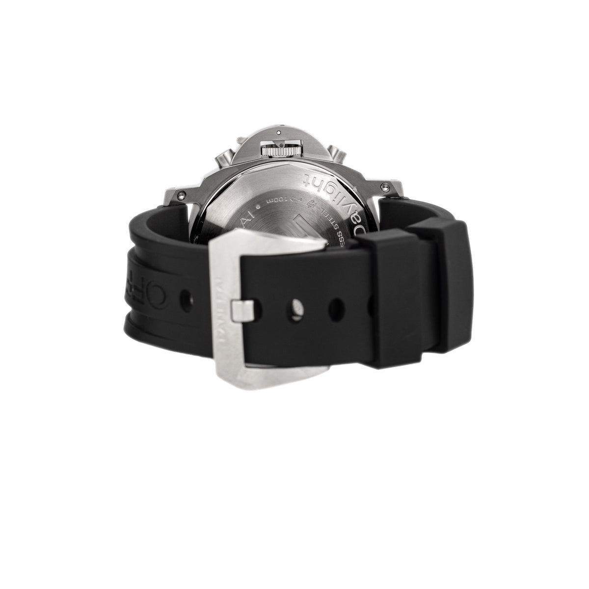 Panerai Luminor Daylight Chronograph Stainless Steel Black Dial 44mm PAM00356