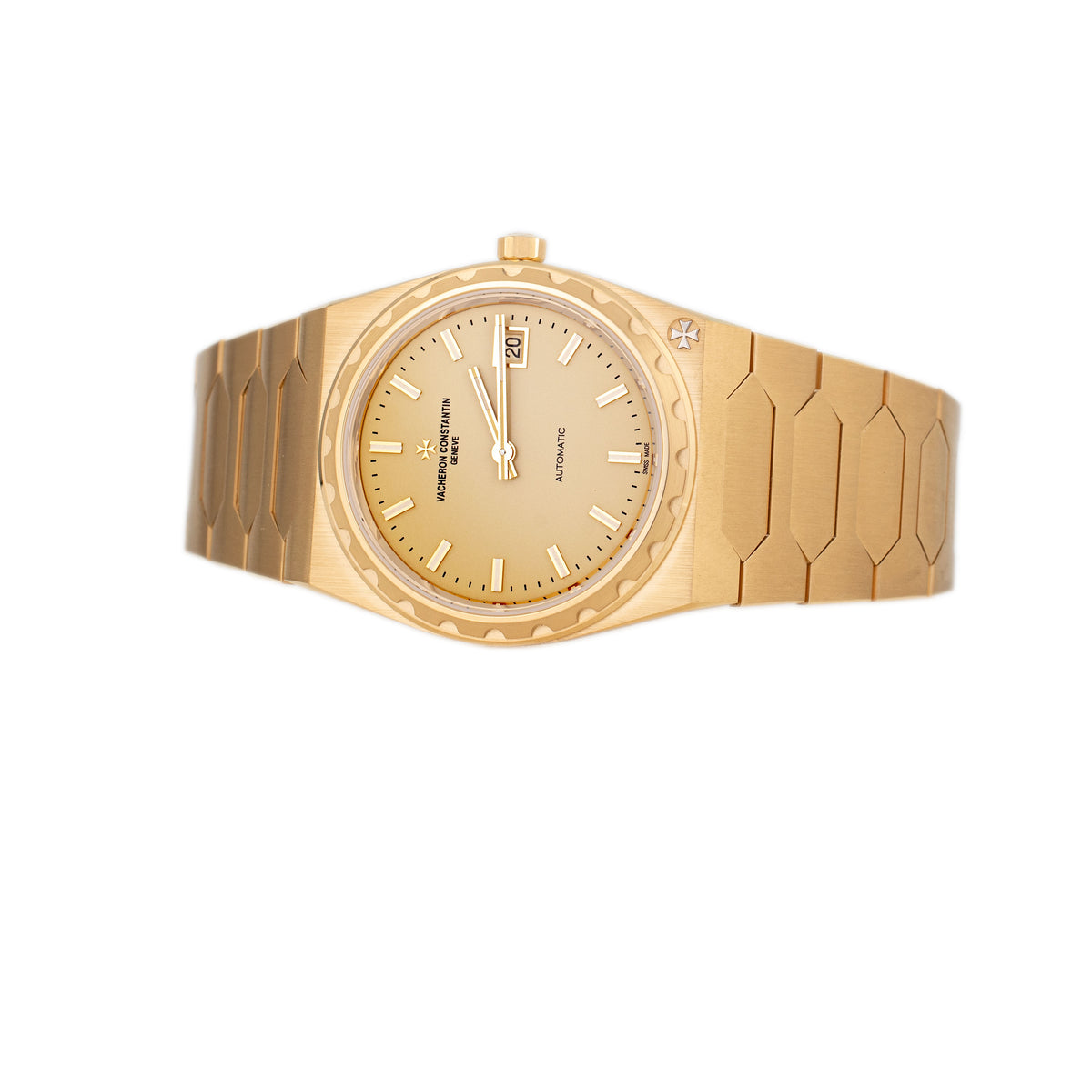 Vacheron Constantin Historiques 222 Yellow Gold Champagne Dial 37mm 4200H/222J-B935 Full Set