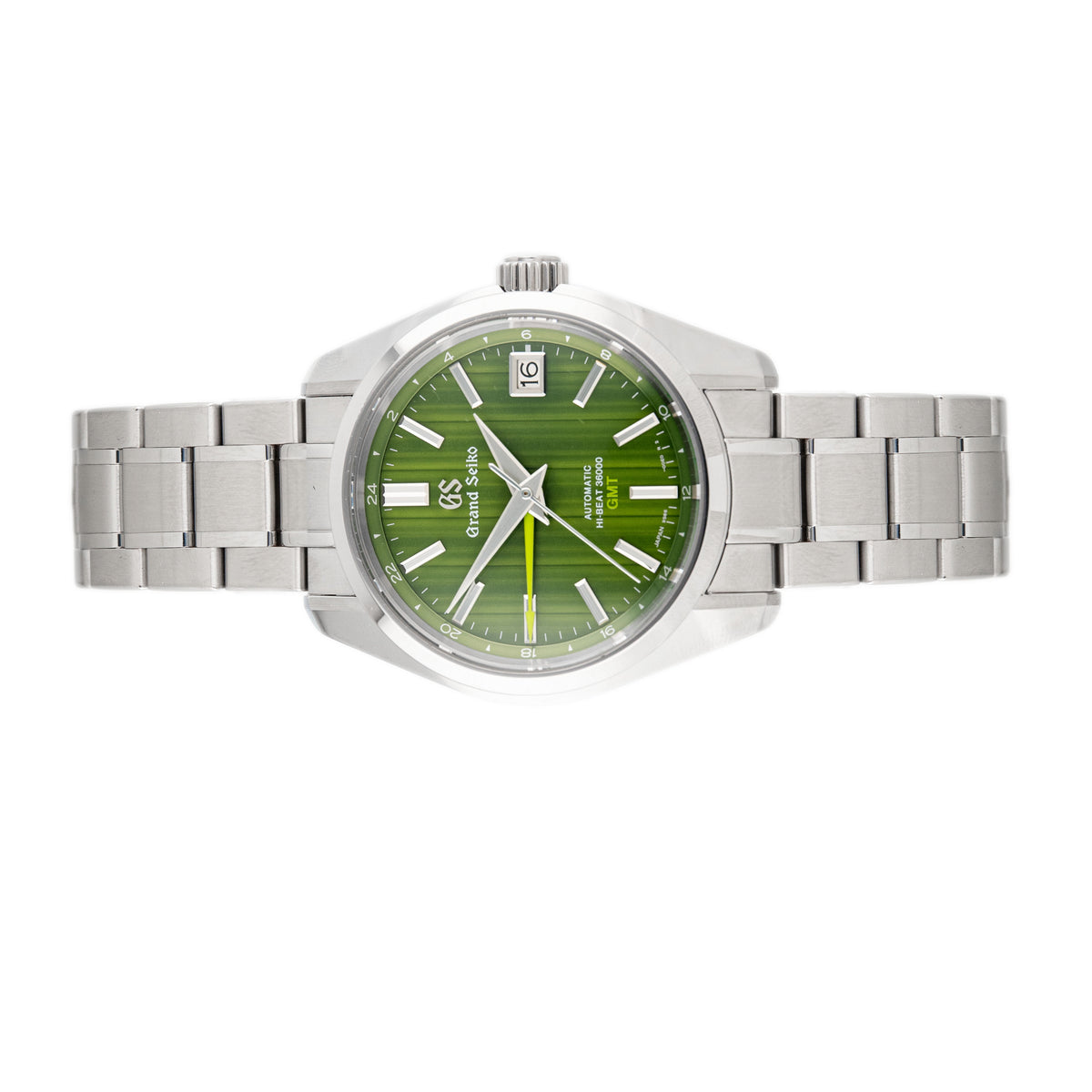 Grand Seiko Heritage Collection Stainless Steel Green Dial 40mm SBGJ259 Full Set