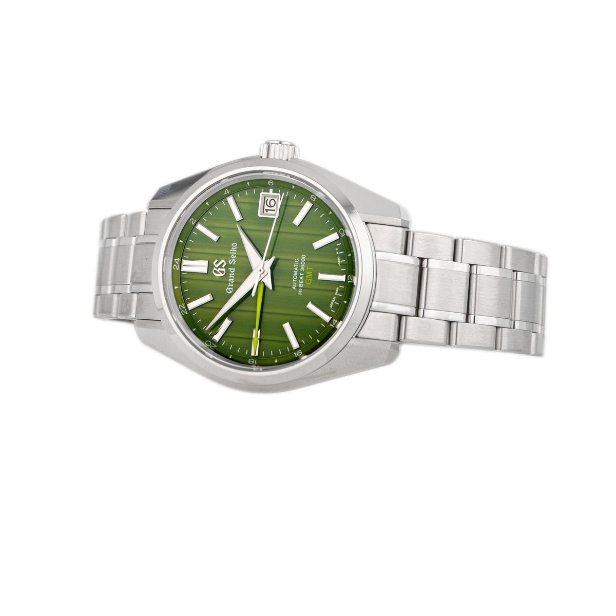 Grand Seiko Heritage Collection Stainless Steel Green Dial 40mm SBGJ259 Full Set