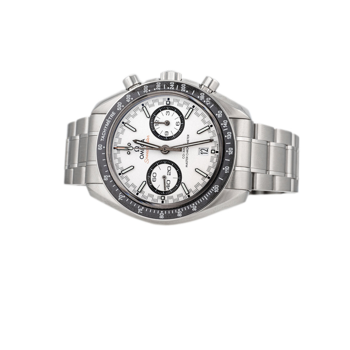 Omega Speedmaster Racing Stainless Steel White Dial 44.25mm 329.30.44.51.04.001