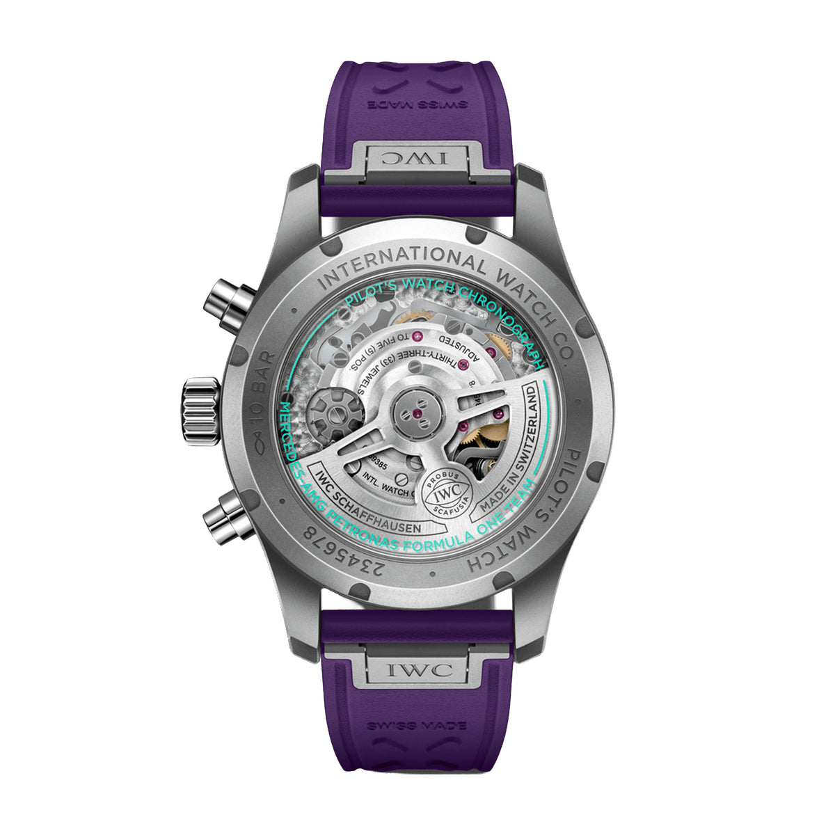 IWC Pilot's Watch Chronograph "Mercedes-AMG Petronas F1 Team" Watch, 41mm Purple Dial, IW388121