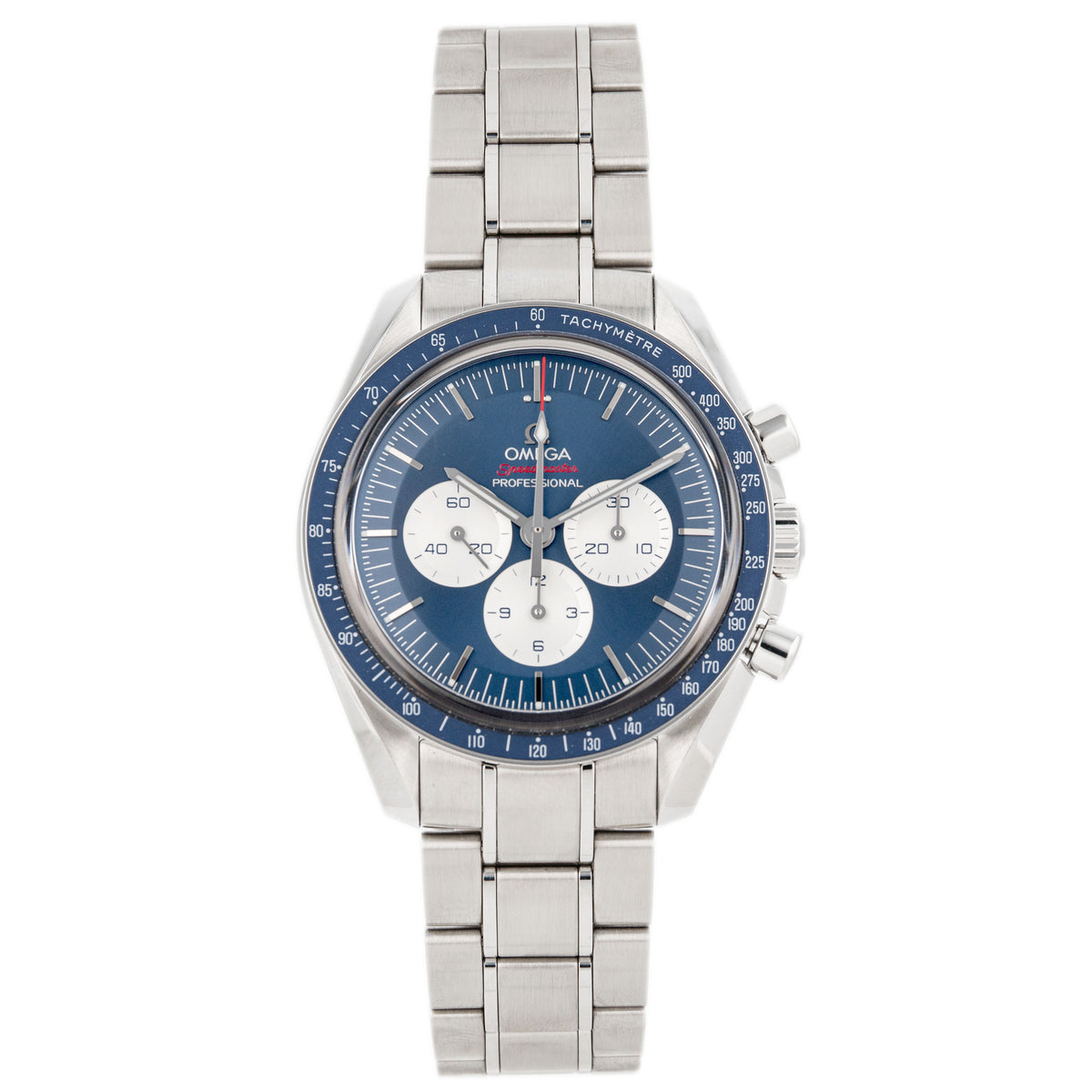 Omega Speedmaster Professional Moonwatch 2020 Tokyo Limited Edition Stainless Steel Blue Dial 42mm 522.30.42.30.03.001 Full Set