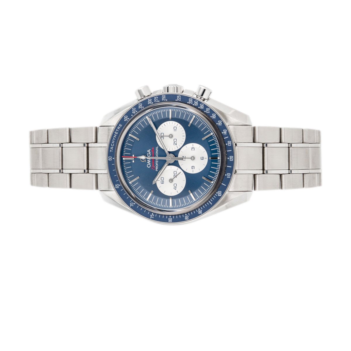 Omega Speedmaster Professional Moonwatch 2020 Tokyo Limited Edition Stainless Steel Blue Dial 42mm 522.30.42.30.03.001 Full Set