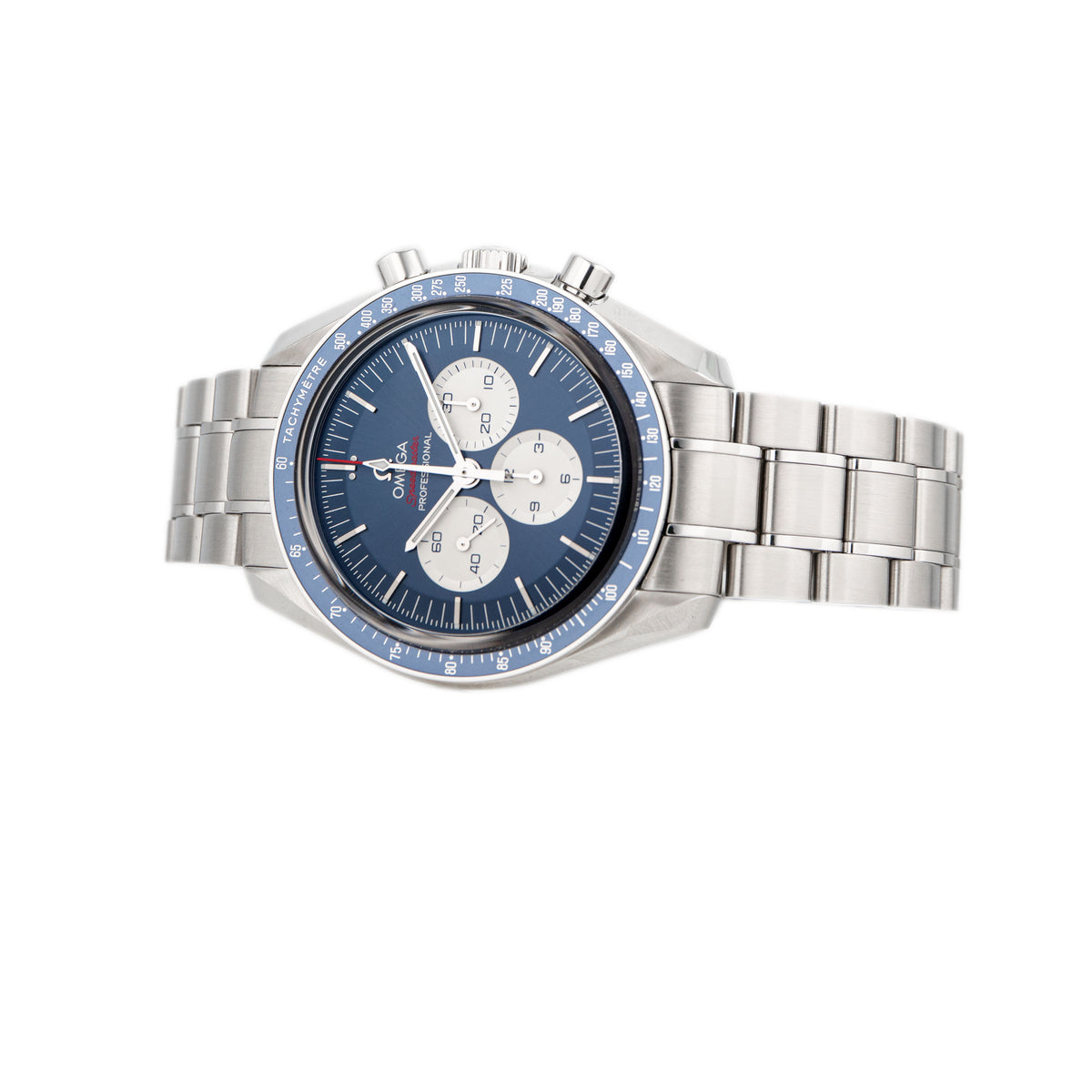 Omega Speedmaster Professional Moonwatch 2020 Tokyo Limited Edition Stainless Steel Blue Dial 42mm 522.30.42.30.03.001 Full Set