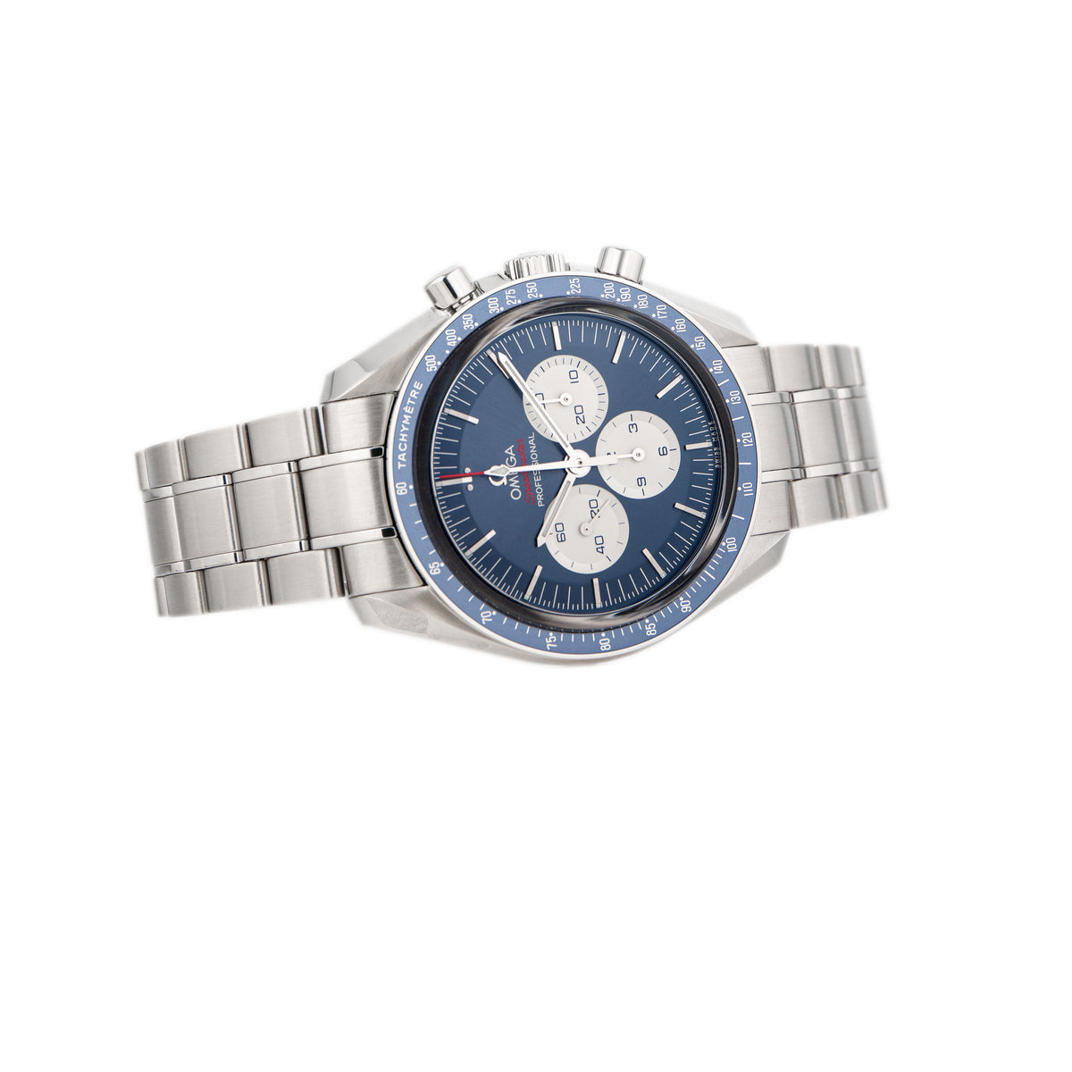 Omega Speedmaster Professional Moonwatch 2020 Tokyo Limited Edition Stainless Steel Blue Dial 42mm 522.30.42.30.03.001 Full Set