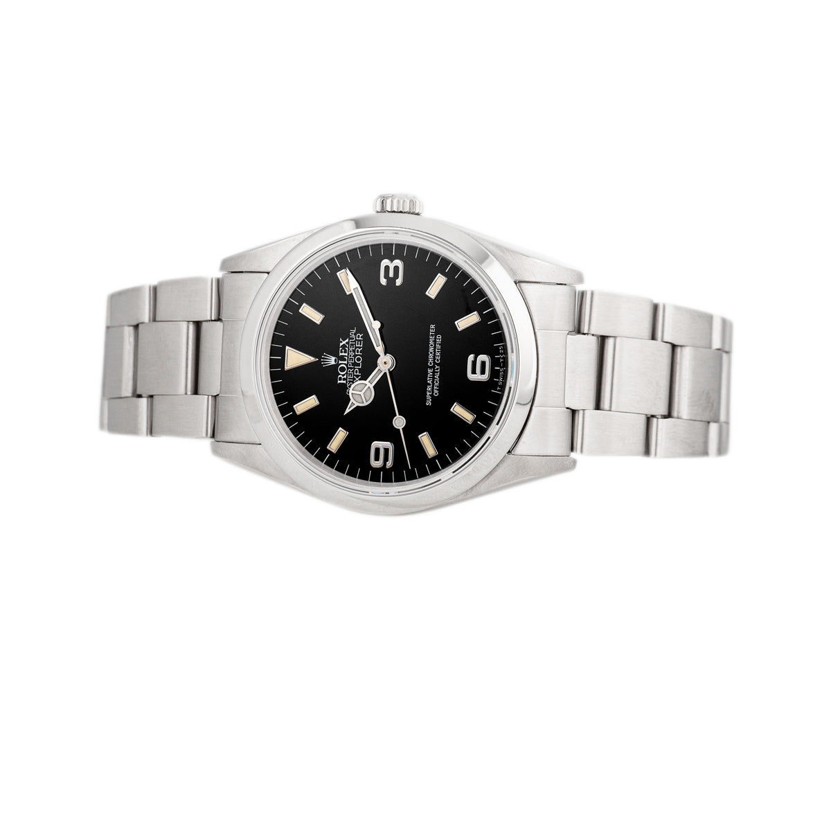 Rolex Explorer Stainless Steel Black Dial 36mm 14270