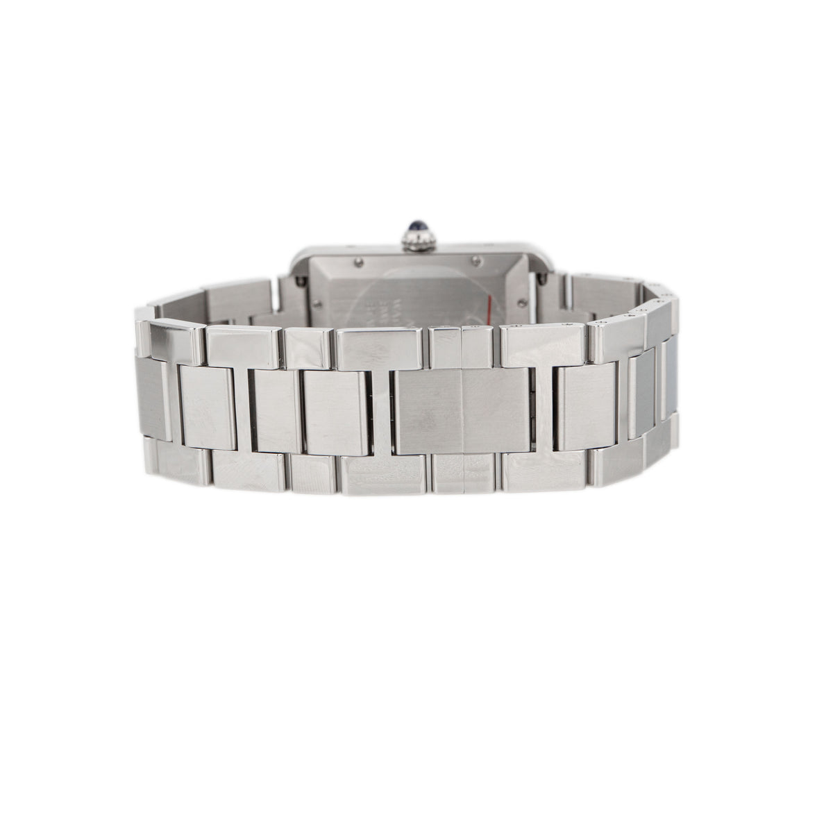 Cartier Tank Solo XL Stainless Steel Silver Dial 31x41mm W5200028 Full Set