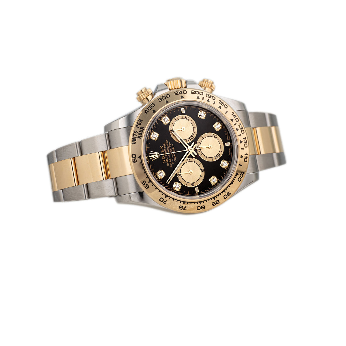 Rolex Cosmograph Daytona Stainless Steel & Yellow Gold Black Dial 40mm 126503 Full Set