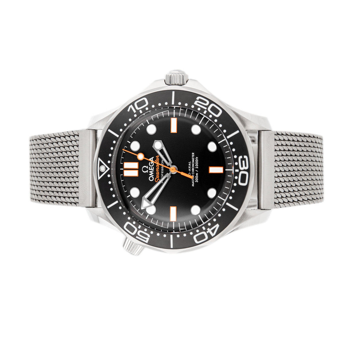Omega Seamaster Diver 300M Stainless Steel Black Dial 42mm 210.30.42.20.01.018 Full Set
