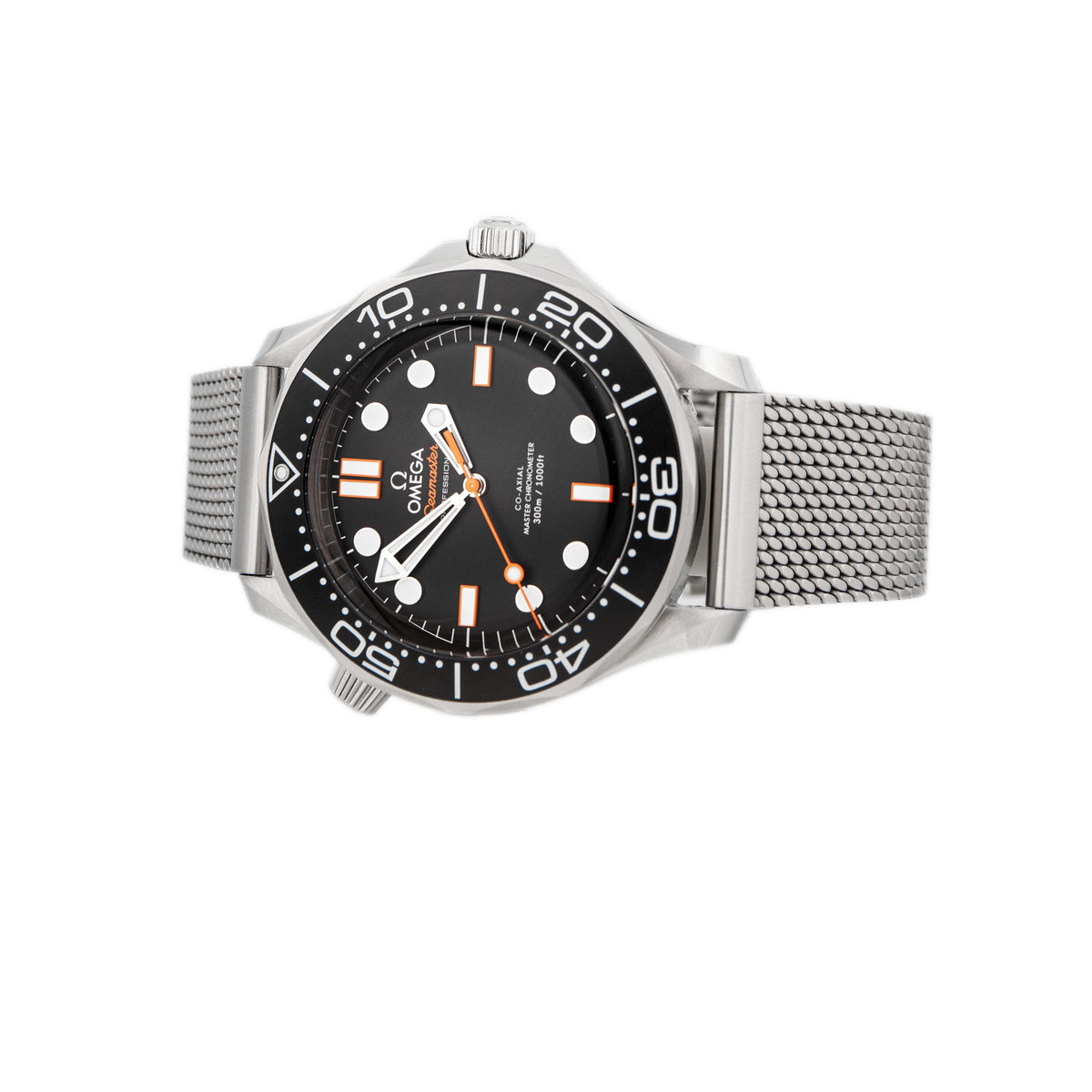 Omega Seamaster Diver 300M Stainless Steel Black Dial 42mm 210.30.42.20.01.018 Full Set
