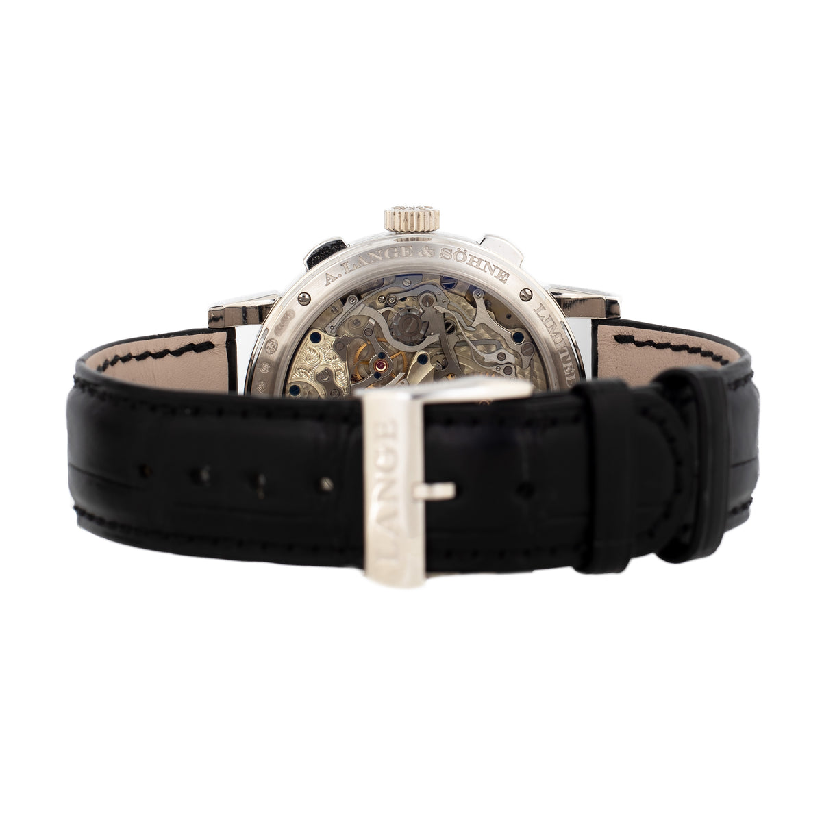 A. Lange & Sohne 1815 Rattrapante Platinum Silver Dial 41.2mm  425.025 Full Set