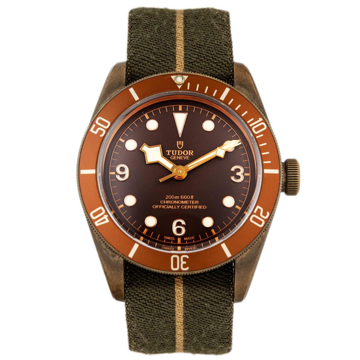 Tudor Heritage Black Bay Bronze Brown Dial 43mm 79250BM Full Set