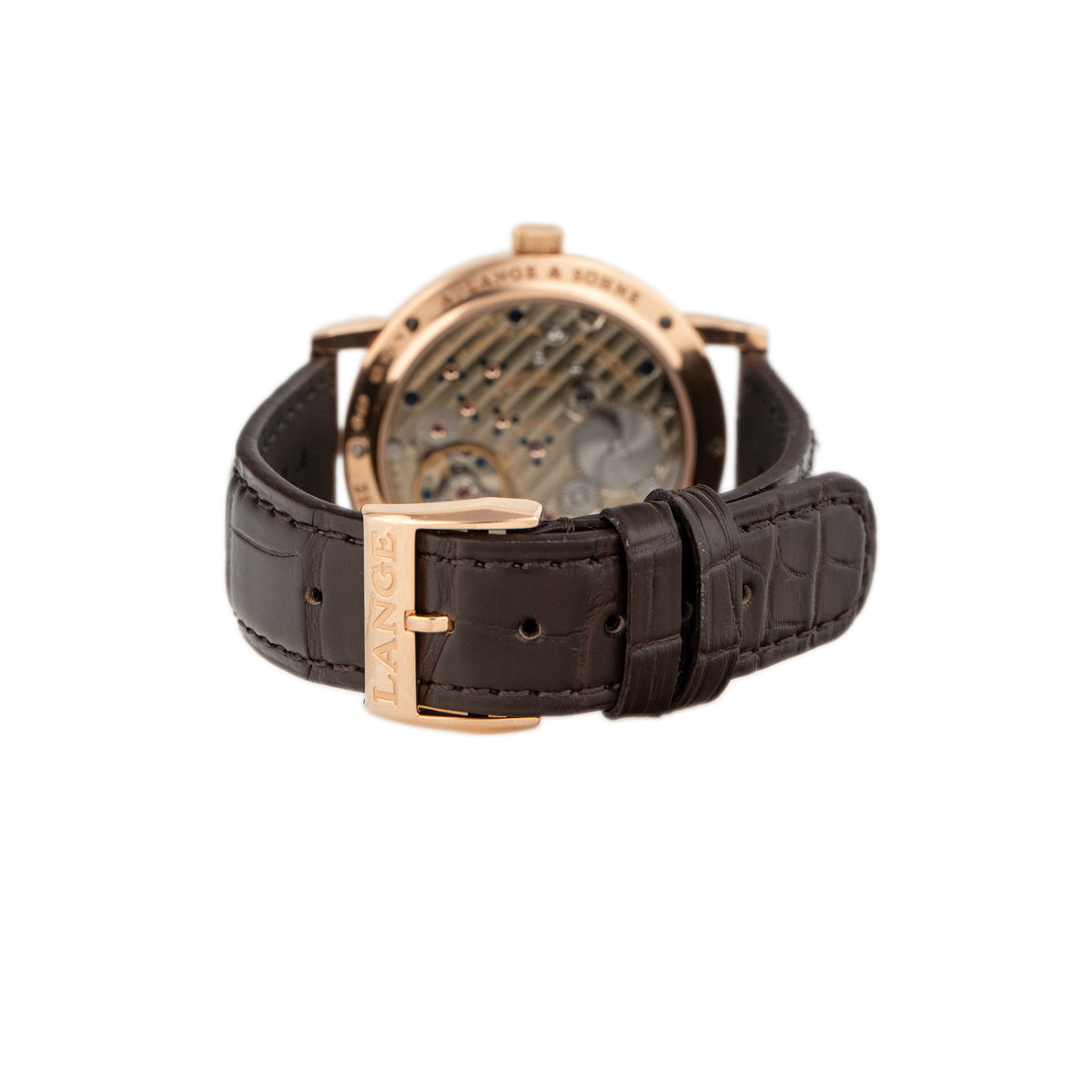 A. Lange & Sohne 1815 Up/Down Rose Gold Silver Dial 39mm 234.032