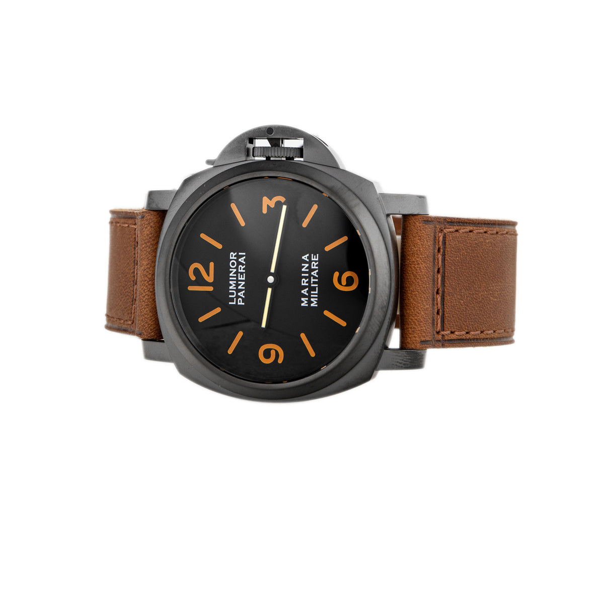 Panerai Luminor Marina Militare Stainless Steel Black Dial 44mm Pam05218 Full Set