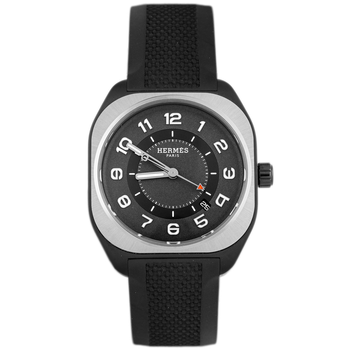 Hermes H08 Titanium Black Dial 42mm W049431WW00