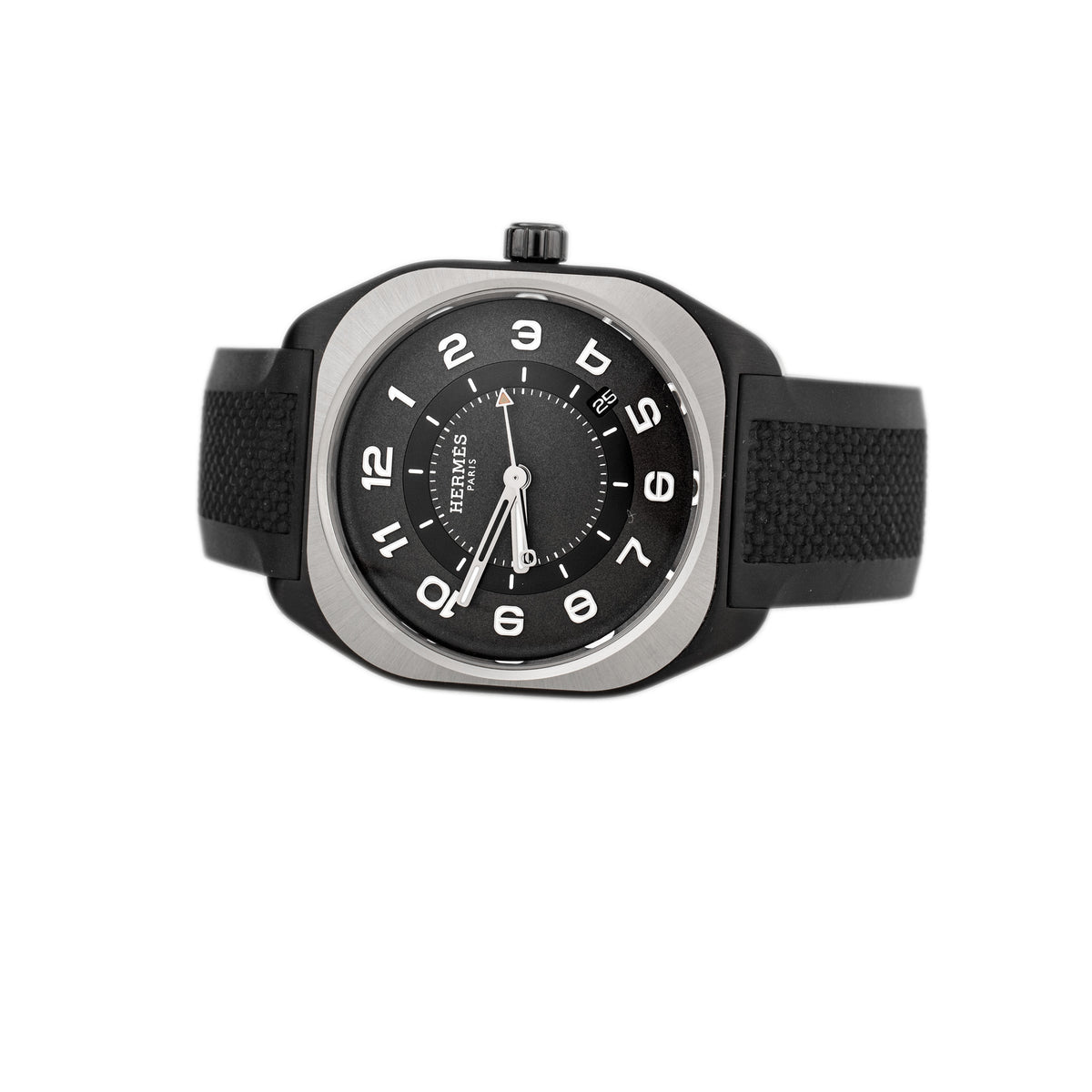 Hermes H08 Titanium Black Dial 42mm W049431WW00