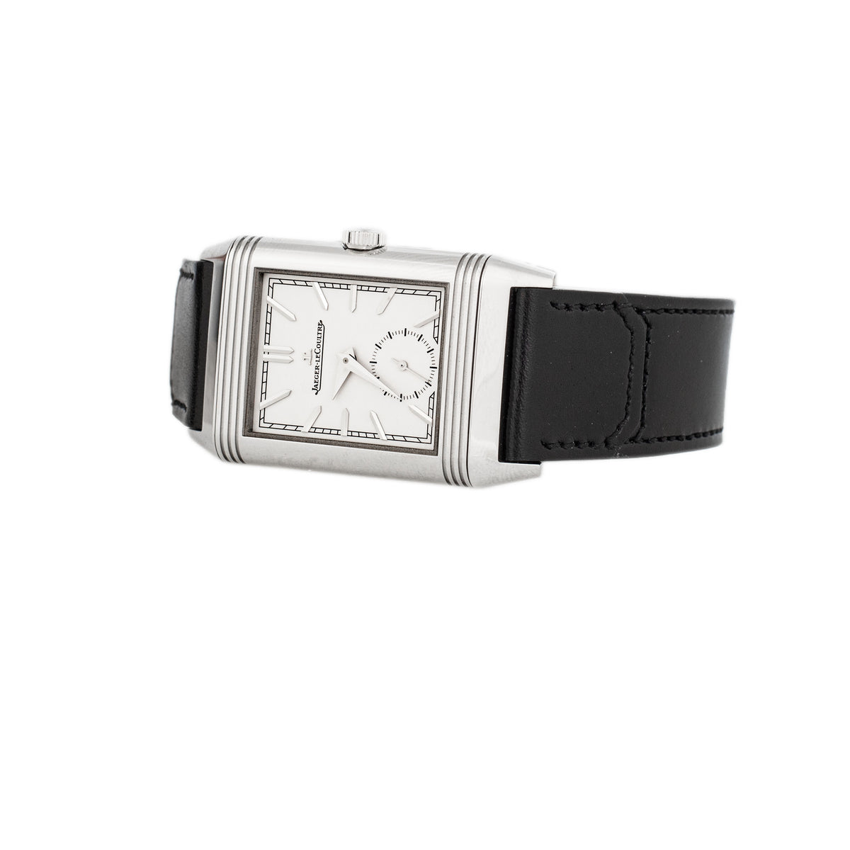 Jaeger-LeCoultre Reverso Tribute Duoface Steel Blue Dial 42.9x25.5mm Q3908410 Full Set