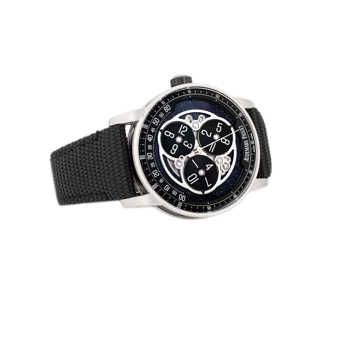 Audemars Piguet Code 11.59 Starwheel White Gold Blue Dial 41mm 15212NB.OO.A002KB.01 Full Set