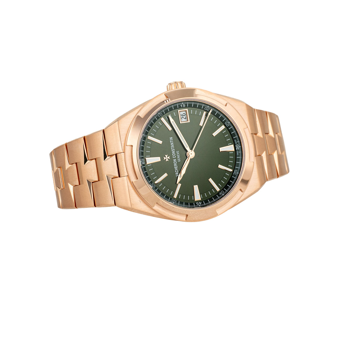 Vacheron Constantin Overseas Rose Gold Green Dial 41mm 4520V/210R-B967 Full Set