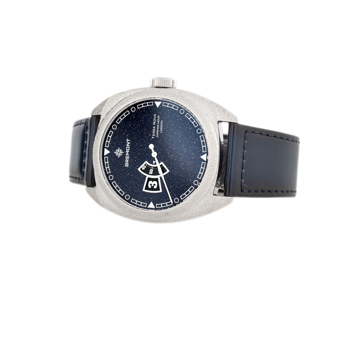 Bremont Terra Nova Jumping Hour Aventurine Stainless Steel Blue 40.5mm TN40-JH-FS-BLAV-LS Full Set
