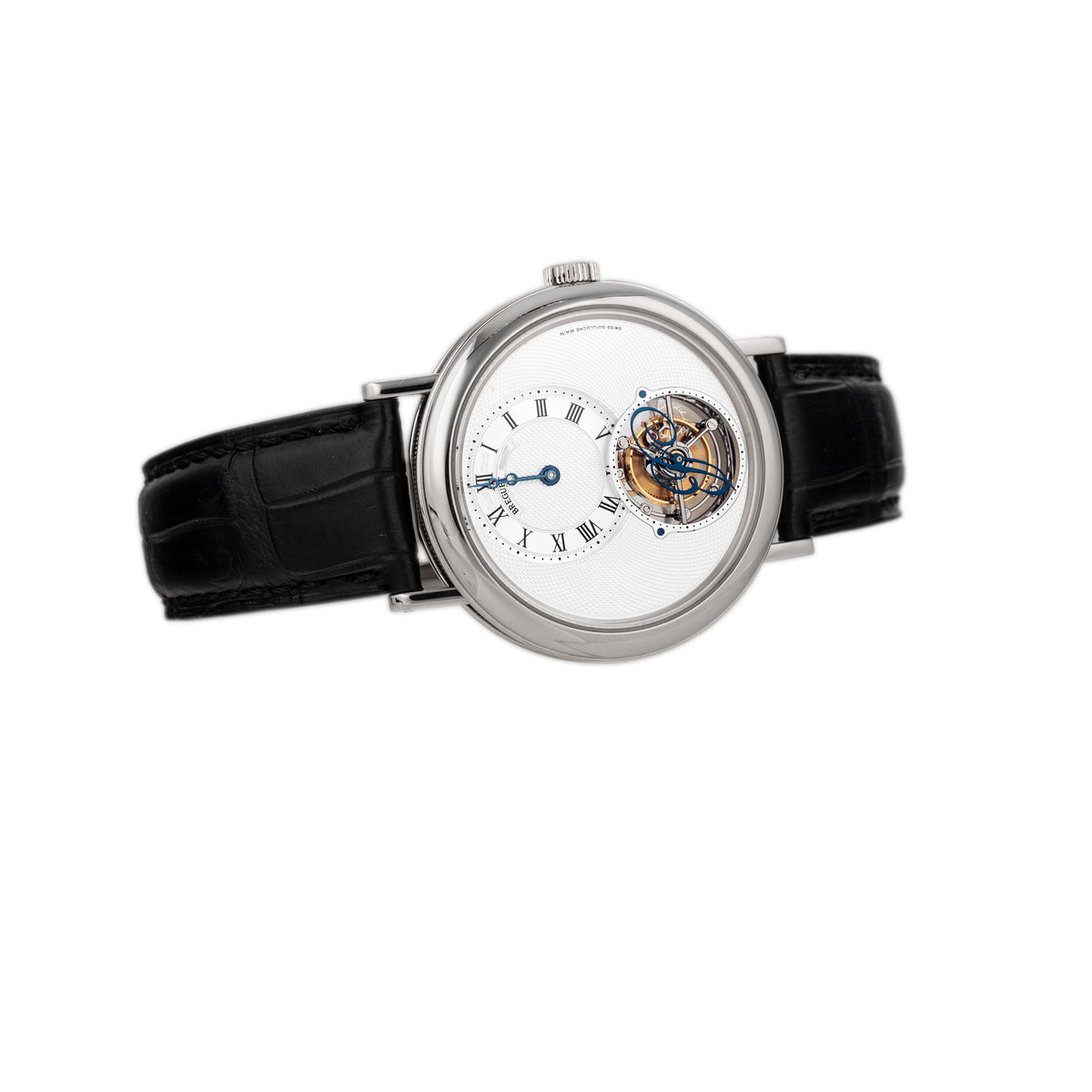 Breguet Classique Tourbillon Platinum White Dial 40mm 5357