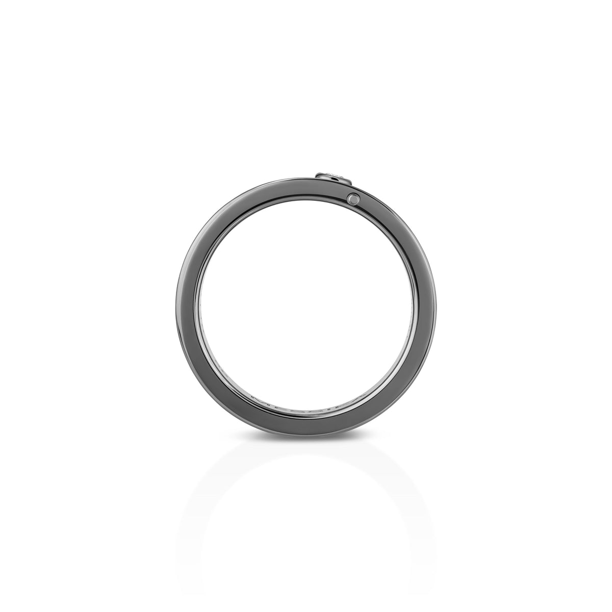 Messika Move Graphite Titanium Diamond Ring