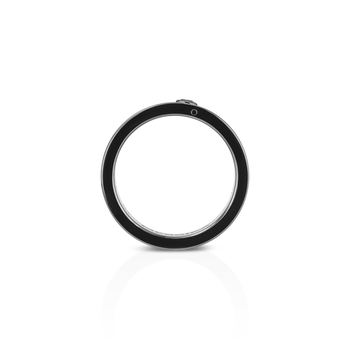Messika Move Black Titanium Black Diamond Ring