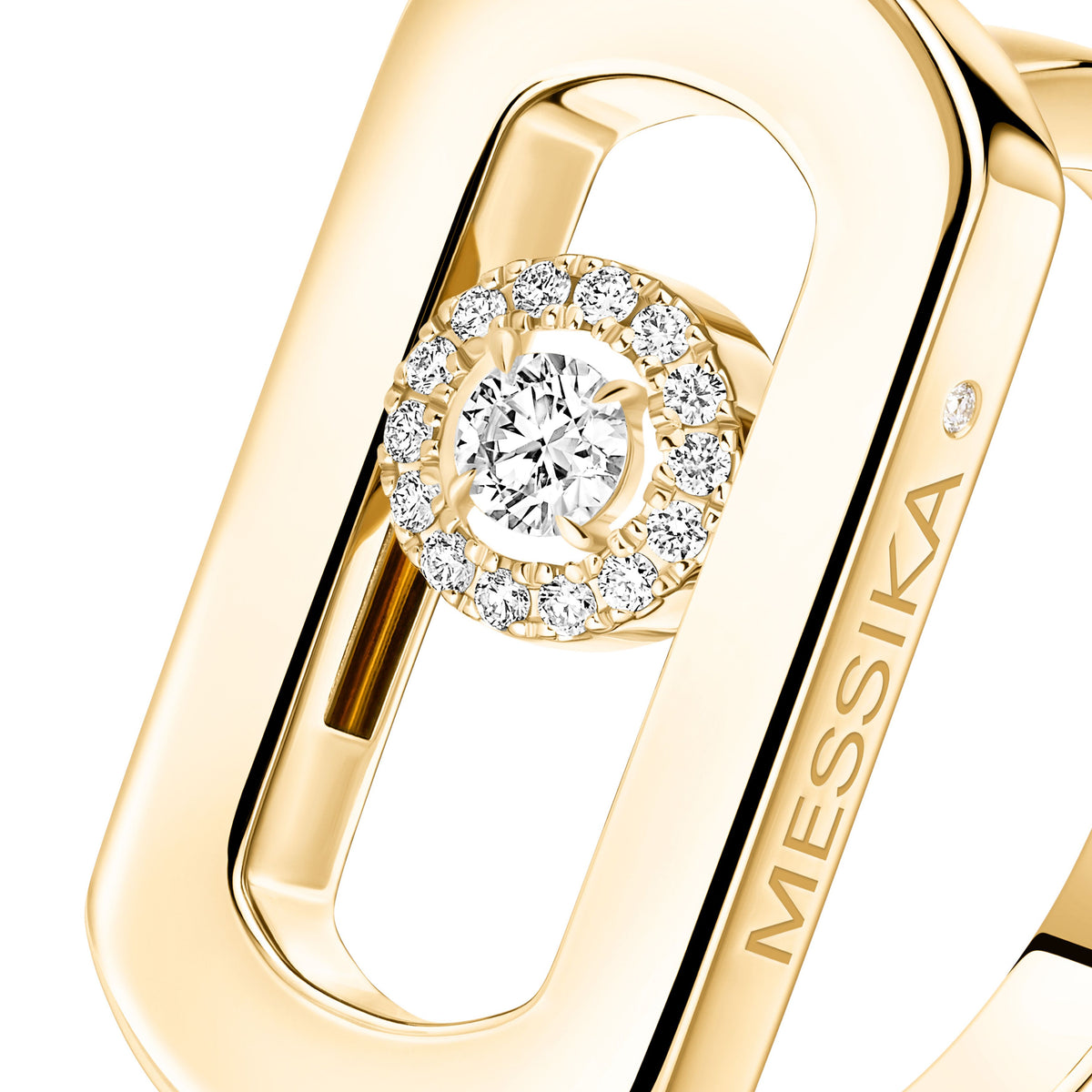 Messika So Move 18k Yellow Gold Diamond Ring