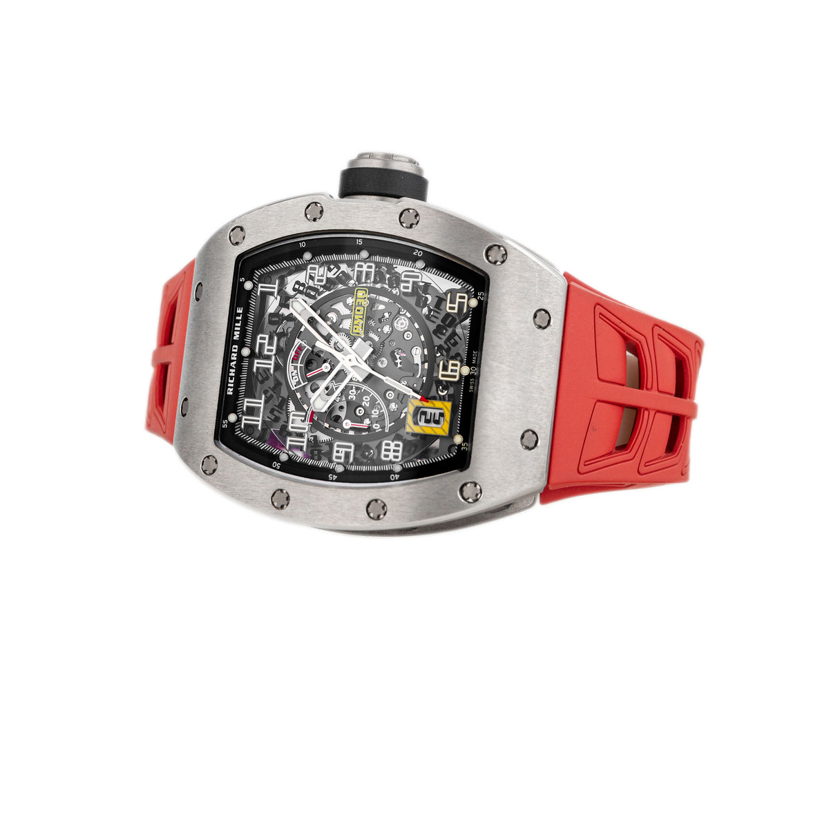 Richard Mille RM030 Titanium Skeleton Dial 42.7x50mm RM030 Full Set