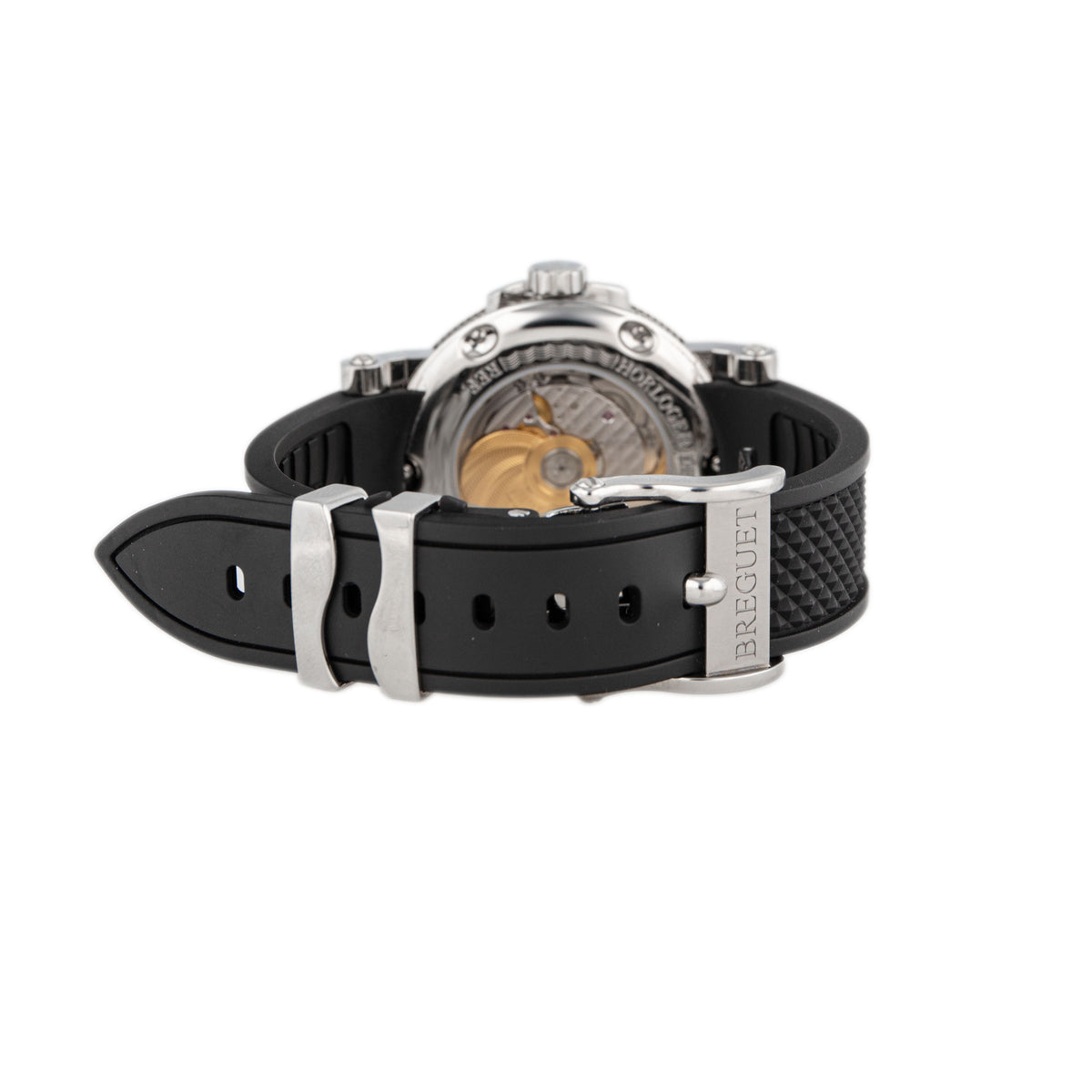 Breguet Marine Stainless Steel Black Dial 39mm 5817ST Full Set