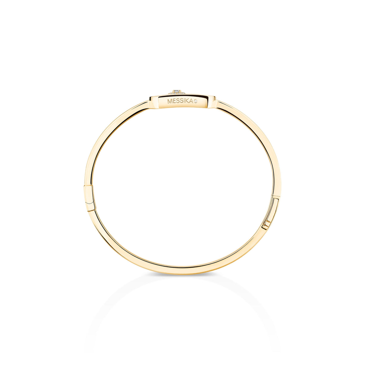 Messika So Move 18k Yellow Gold Diamond Bangle Bracelet