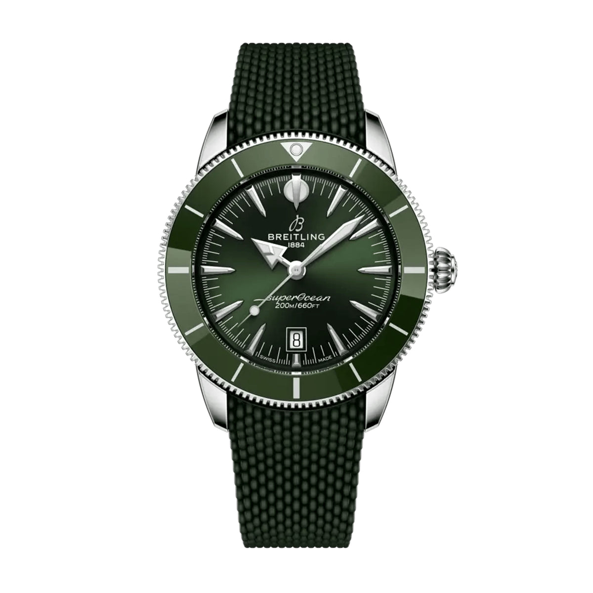 Breitling Superocean Heritage Automatic Watch, 44mm Green Dial, AB3112361L1S1
