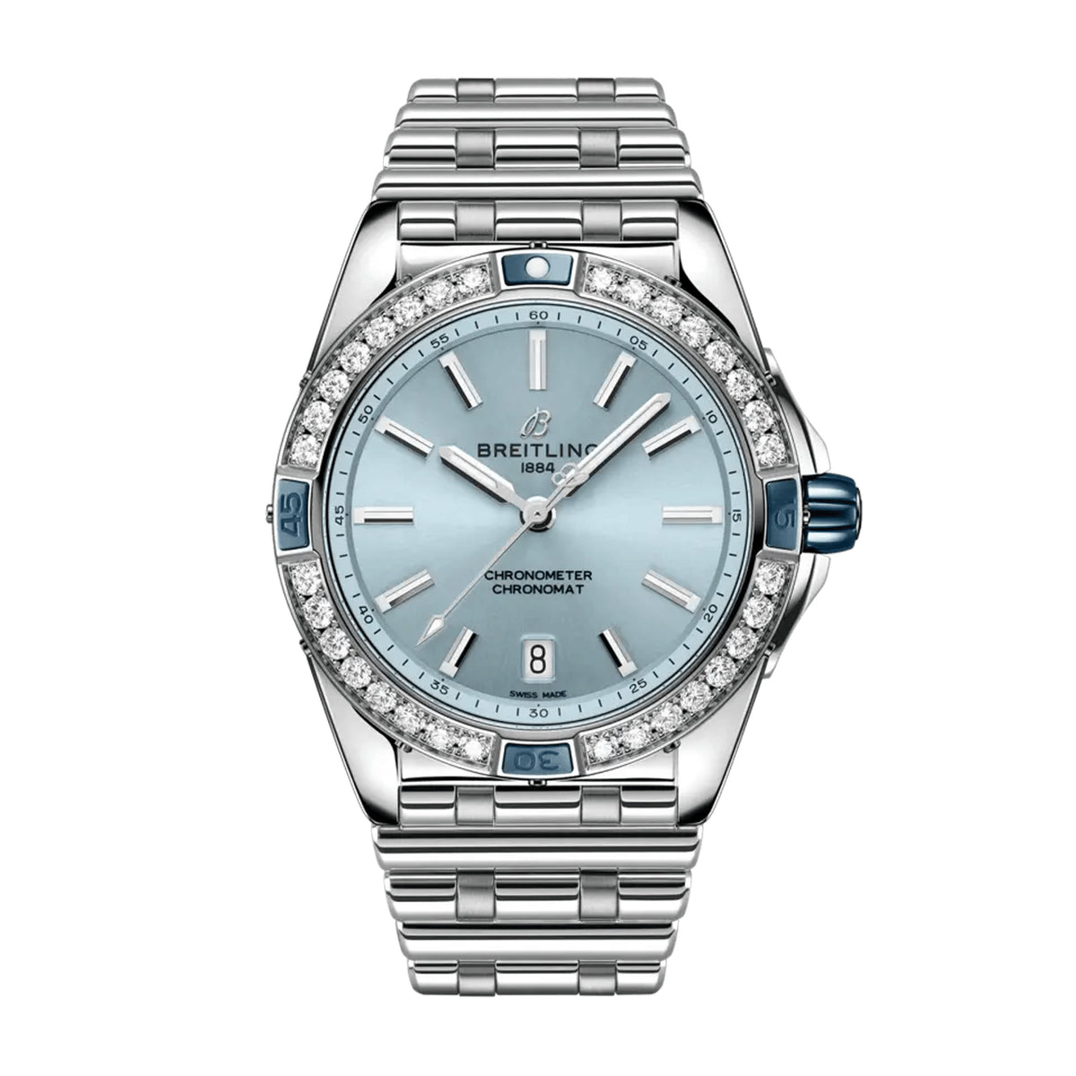Breitling Super Chronomat Automatic Watch, 38mm Blue Dial, A17356531C1A1