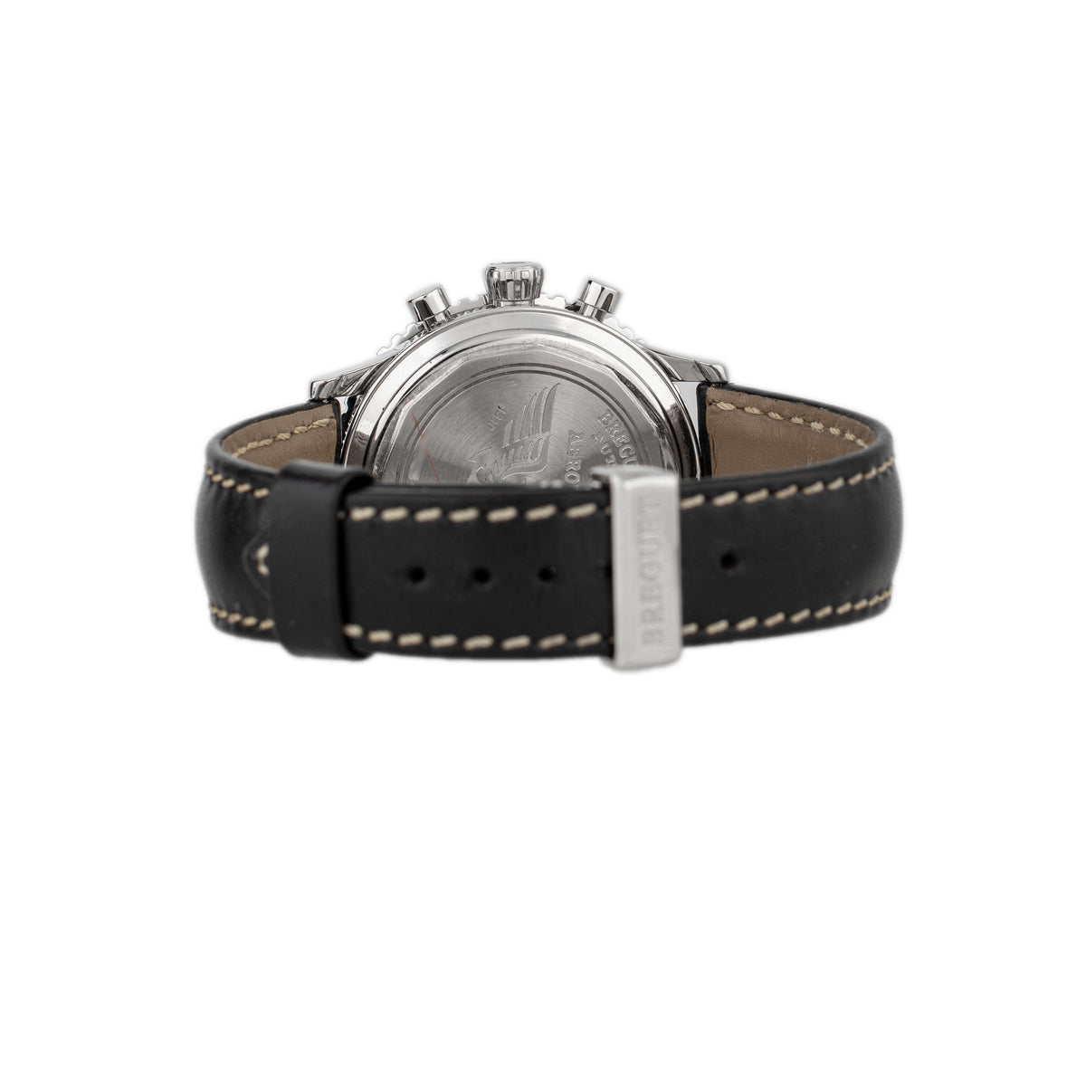 Breguet Type XX Aeronavale Stainless Steel Black Dial 39mm 3803ST/92/3W6 Full Set