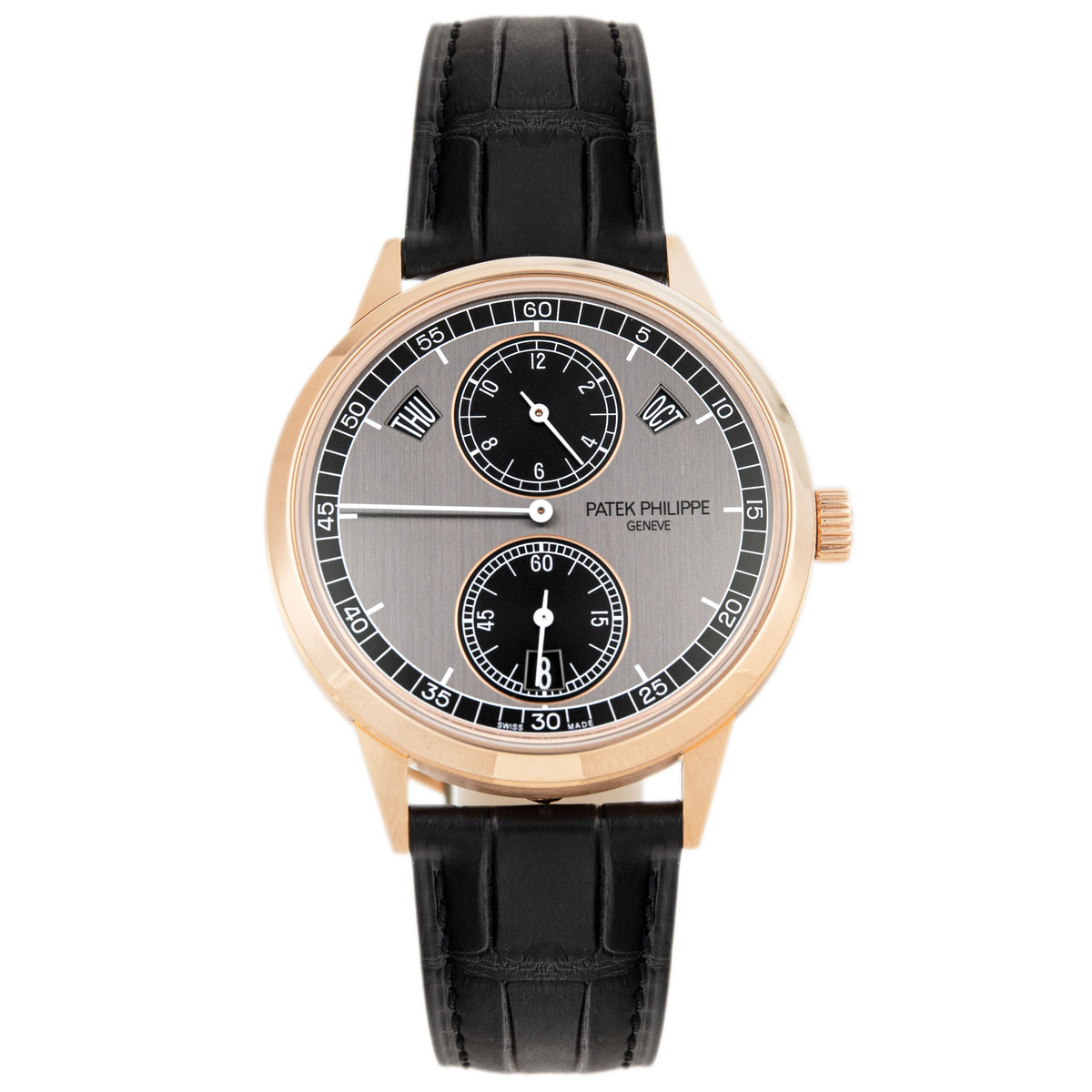 Patek Philippe Complications Annual Calendar Regulator Rose Gold Gray Dial 40mm 5235/50R-001 Full Set