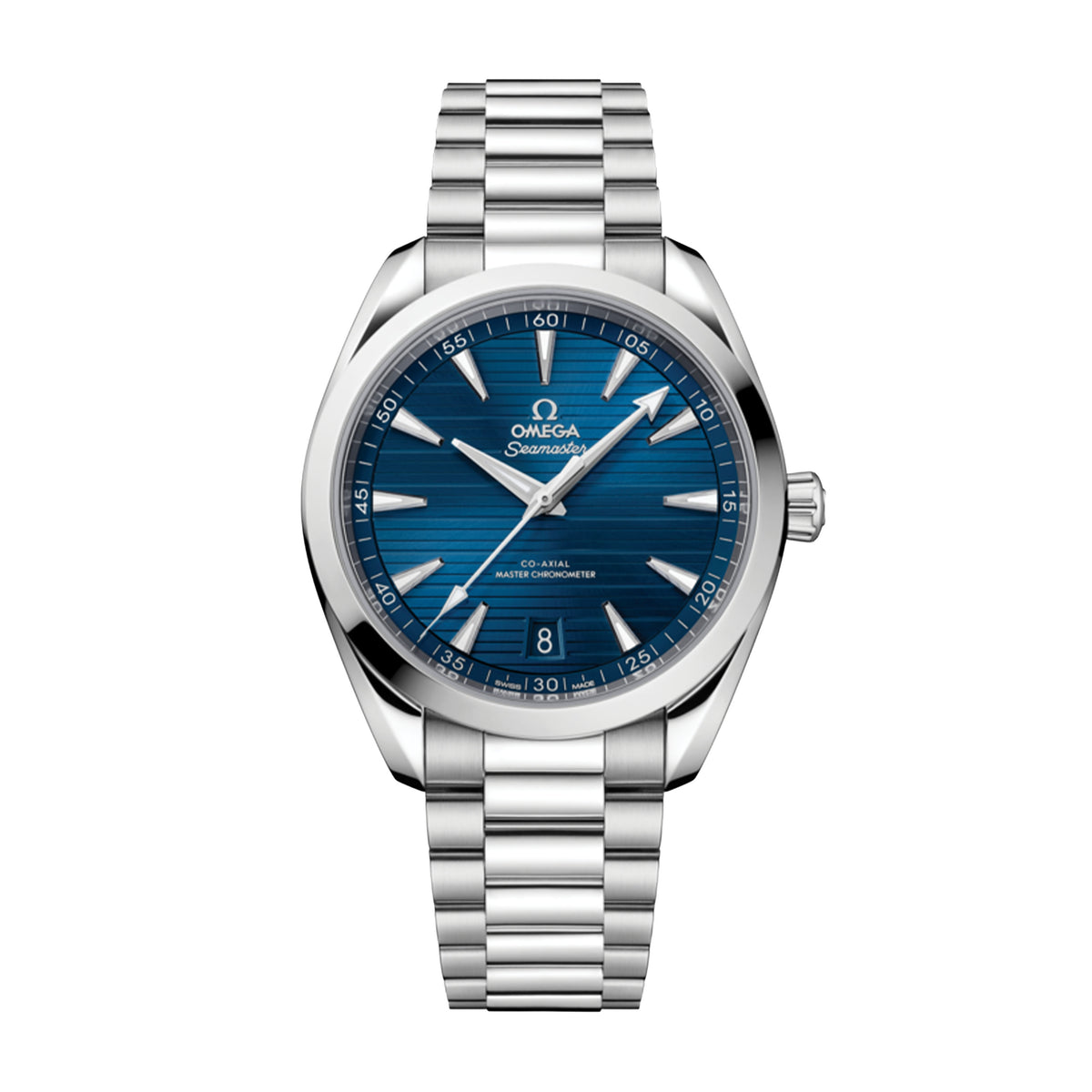 Omega Seamaster Aqua Terra 150m Watch, 41mm Blue Dial, 220.10.41.21.03.007