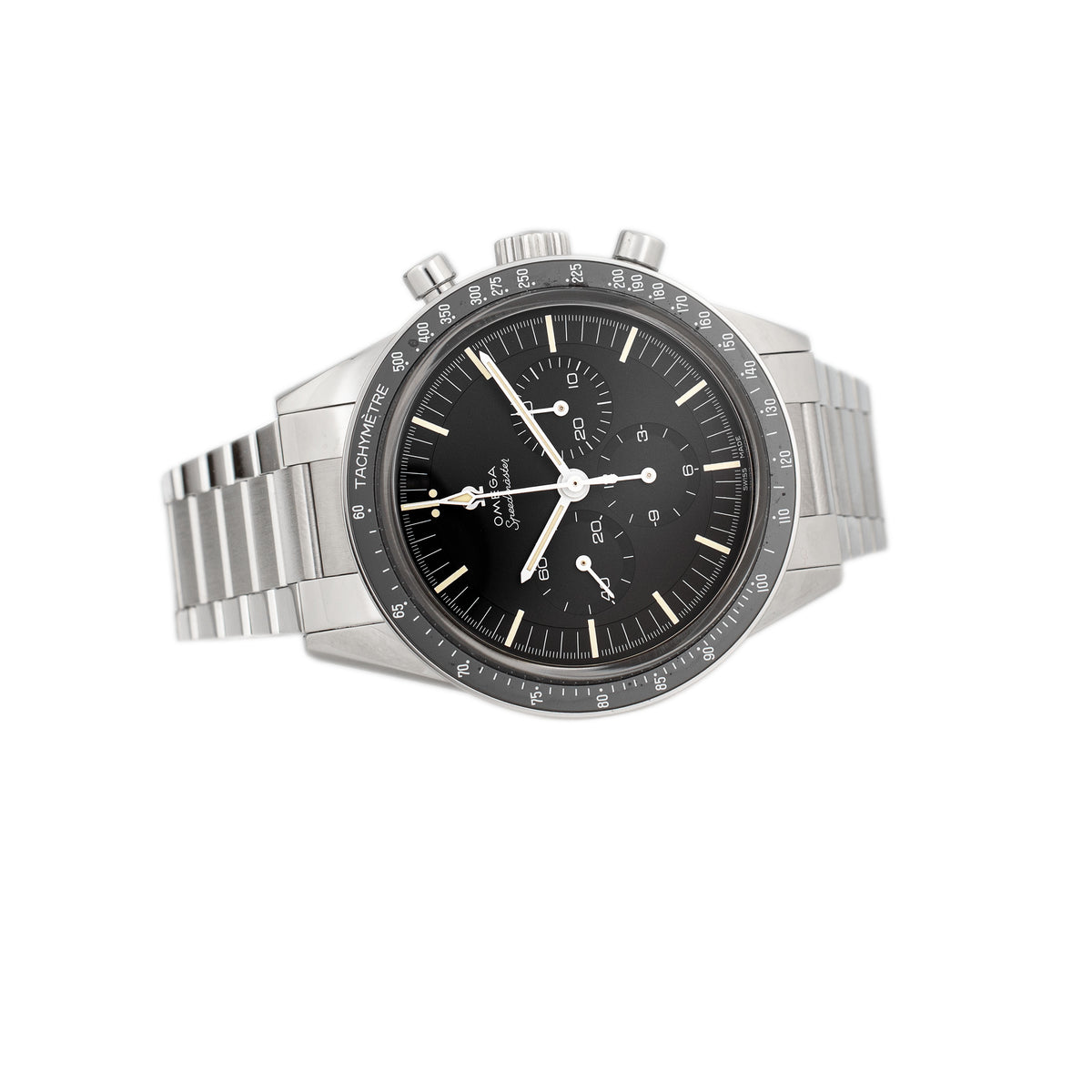 Omega Speedmaster Professional Ed White 321 Stainless Steel Black Dial 39.7mm 311.30.40.30.01.001 Full Set