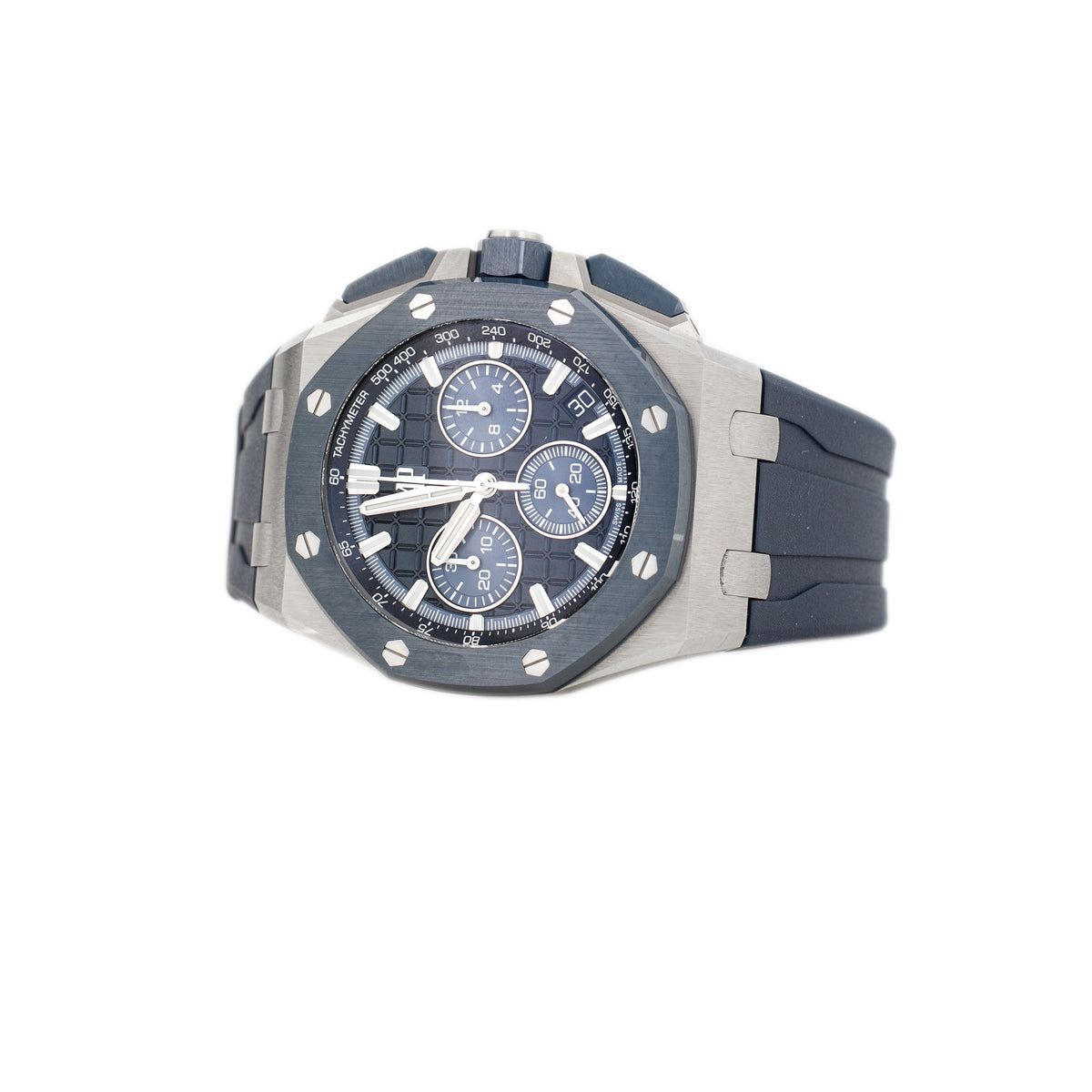 Audemars Piguet Royal Oak Offshore Chronograph Stainless Steel Blue Dial 43mm 26420SO.OO.A029VE.01 Full Set