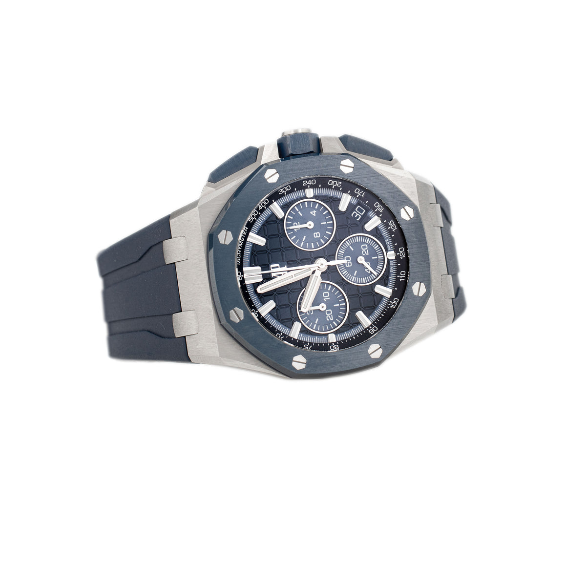 Audemars Piguet Royal Oak Offshore Chronograph Stainless Steel Blue Dial 43mm 26420SO.OO.A029VE.01 Full Set